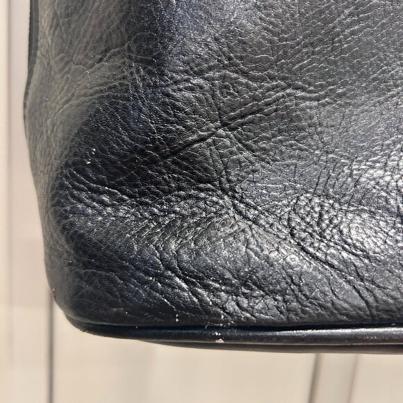 DANIER black leather tote - Picture 3 of 11